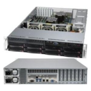 Obudowa serwerowa SuperMicro Supermicro Gehäuse SuperChassis CSE-825BTQC-R1K23LPB Black