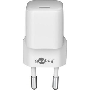 Ładowarka Goobay Ładowarka USB-C PD (Power Delivery) Fast Charger nano (30 W) biała