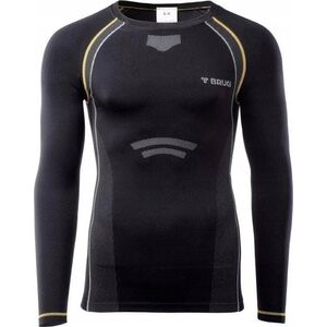 Brugi Bielizna termoaktywna męska bluza Brugi 4RC3 czarna rozmiar L/XL