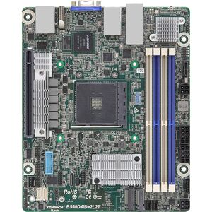 ASRock ASRock Mainboard B550D4ID-2L2T mini-ITX Sockel AM4 Single