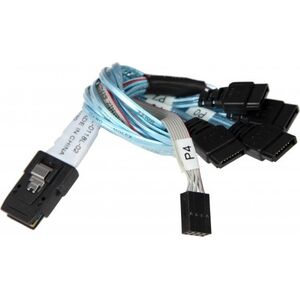 SuperMicro Supermicro Kabel CBL-0118L-02 Multilane Breakout SFF8087 auf 4x SATA 23cm