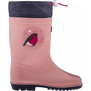 Bejo Dziecięce kalosze Bejo KAI WELLIES JR M000177344 silver pink/folkstone gray rozmiar 34