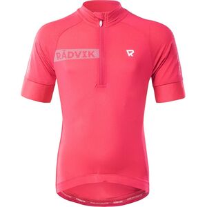 Radvik Dziecięca koszulka rowerowa Radvik Alpha JRG różowa rozmiar 140