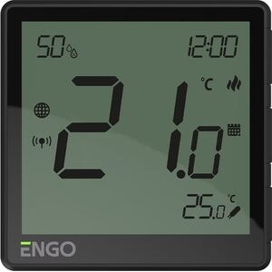 Engo Engo podtynkowy, internetowy regulator tempertatury ZigBee 230V, czarny EONE230B