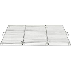 Patisse siatka do ciastek składana 46 x 32 cm stal nierdzewna srebrna