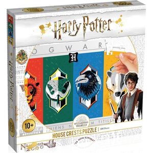 Winning Moves Puzzle Harry Potter House Crest Herby