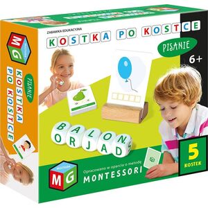 Alexander MULTIGRA Montessori Kostka po kostce - pisanie 5 kostek