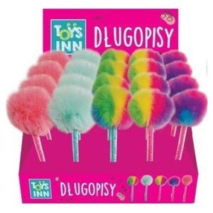 Stnux Długopis pompon z grš 12szt / display