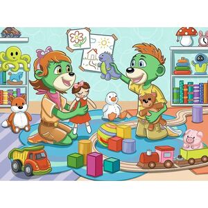 Trefl PUZZLE 30 Radosna Rodzina Treflików 18302