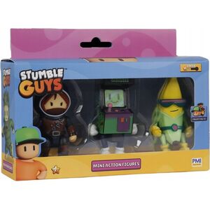 Figurka P.M.I STUMBLE GUYS S2 MINI ACTION FIGURES - 3 PACK VER.D