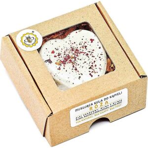 Miodowa Mydlarnia Bath bomb - Rose, 80 g 11231403 5903636961668