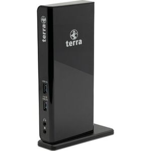 wortmann ag Stacja dokująca TERRA MOBILE 732 USB-A/C Dual Display z zasilaczem 5V/4A, USB-A/C do notebooków