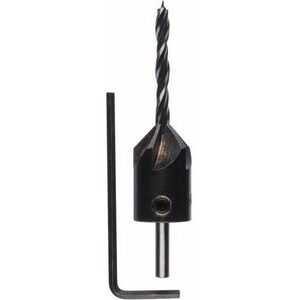 Bosch Wiertła spiralne 4mm do drewna z pogłębiaczem (2608596391)