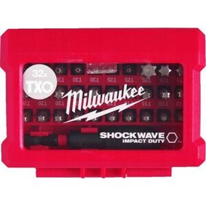 Milwaukee ZESTAW BITÓW UDAROWYCH 32 SZT.