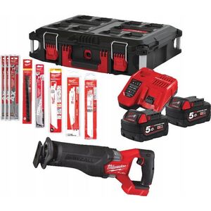 Piła szablasta Milwaukee MILWAUKEE.SABER SAW M18FSZ100P-502P +ACC ...