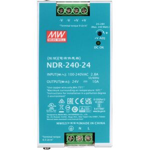 Mean Well ZASILACZ IMPULSOWY NDR-240-24 MEAN WELL