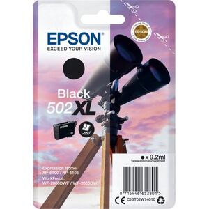 Tusz Epson Epson 502XL Multipack - 4er-Pack - 19.1 ml - mit hoher Kapazitat - Schwarz, Gelb, Cyan, Magenta - original - Blister mit RF- / akustischem Alarmsignal - Tintenpatrone - fur Expression Home XP-5100, XP-5150, WorkForce WF-2860, WF-2865DWF, WF-288