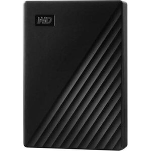 Dysk zewnętrzny HDD WD WD My Passport WDBR9S0060BBK - Festplatte - verschlusselt - 6 TB - extern (tragbar) - USB 3.2 Gen 1 - 256-Bit-AES - Schwarz