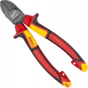 Milwaukee Szczypce Milwaukee 4932464567 do cięcia bocznego VDE 160 mm czerwone