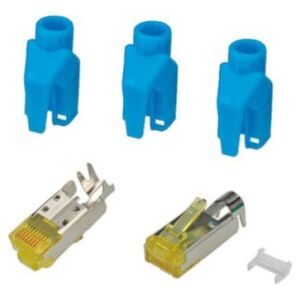 Hirose Wtyczka HiRose TM31 ekranowana, niebieski przelot, 50 szt.