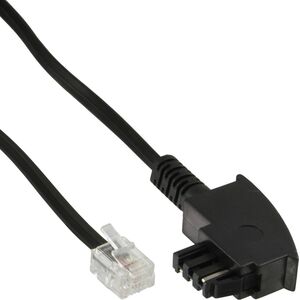 InLine InLine® TAE-F cable, for Telekom/Siemens, TAE-F to RJ11 6P4C, 20m
