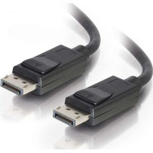 Kabel C2G C2G 3ft Ultra High Definition DisplayPort Cable with Latches - 8K DisplayPort Cable - M/M - DisplayPort-Kabel - DisplayPort (M) zu DisplayPort (M) - 91.4 cm - eingerastet - Schwarz