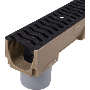 ACO DUCT ELEMENT WITH GDUCTILE IRON GRATE 1