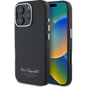 Karl Lagerfeld Karl Lagerfeld KLHCP16LPGWCMKHK iPhone 16 Pro 6,3" hardcase czarny/black hotel RSG