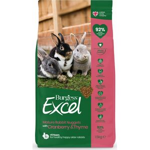 Burgess Burgess Excel Rabbit Mature Cranberry & Thyme 1,5 kg
