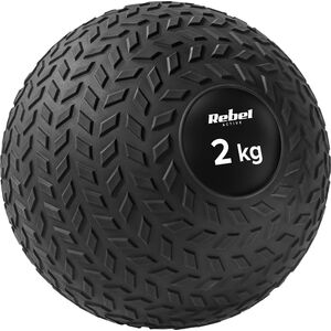 Rebel ML Mała piłka lekarska do ćwiczeń rehabilitacyjna Slam Ball 23cm 2kg, REBEL ACTIVE