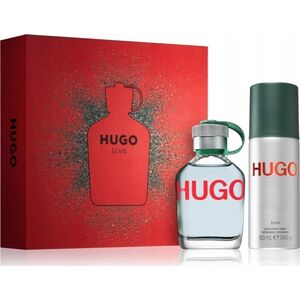Hugo Boss HUGO Man rinkinys vyrams (EDT, 75 ml + dezodorantas, 150 ml)