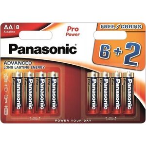 Panasonic Pro Power battery LR6PPG/8BW (6+2)