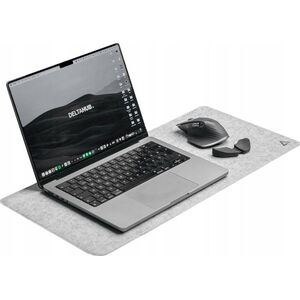 DELTAHUB Minimalistic Desk Mat S (630MM X 280MM, Šviesiai pilkas) Pelės Kilimėlis