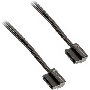SilverStone SATA - SATA, 0.5m, Czarny (SST-CP11B-500)