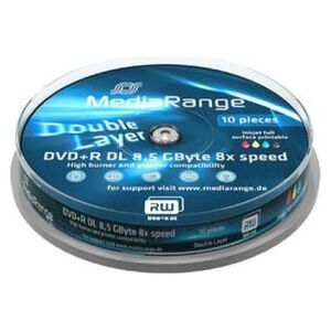 MediaRange DVD+R DL 8.5 GB 8x 10 sztuk (MR468)