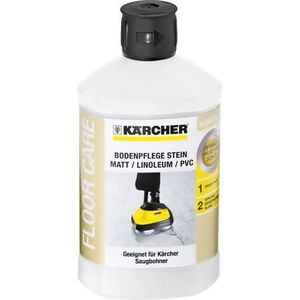 Karcher Floor Care, Płyn do podłóg kamiennych i PCV, 1 litr (6.295-776.0)