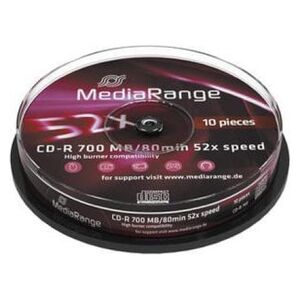 MediaRange CD-R 700 MB 52x 10 sztuk (MR214)