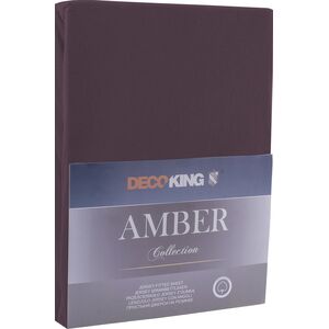Decoking Prześcieradło Jersey Amber chocolate 120x200 cm