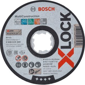 Bosch X-LOCK tarcza tnąca 115mm Multi uniwersalna (2608619268)