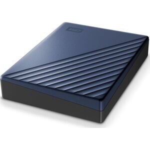Dysk zewnętrzny HDD WD My Passport Ultra 5TB Niebieski (WDBFTM0050BBL-WESN)