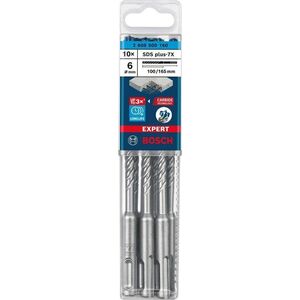 Wiertło Bosch Bosch Powertools SDS plus-7X 6x100x165mm 10pcs - 2608900160 EXPERT RANGE