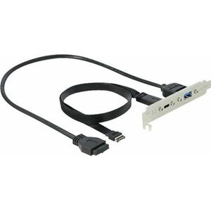 Delock USB 3.1 Śledź 1 x USB Type-C™ i 1 x USB Typ-A port