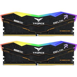 Pamięć TeamGroup T-Force Delta TUF Gaming Alliance RGB, DDR5, 32 GB, 5600MHz, CL36 (FF5D532G5600HC36BDC01)
