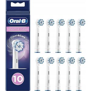 Końcówka Braun Braun Oral-B Pro Sensitive Clean brush heads 10 (white, frustration-free outer packaging)