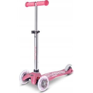 Hulajnoga Mini Micro Deluxe Fairy Glitter LED Pink