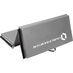HMS Materac gimnastyczny 4-częściowy MGS01 240 cm x 120 cm x 5 cm szary
