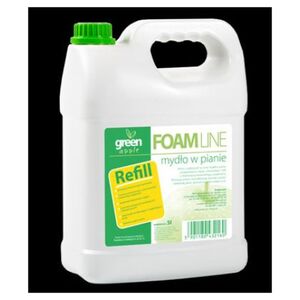 Foam Line FOAM Line Green Apple 5L, Mydło w pianie zielone jabłko.