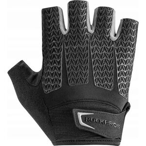 RockBros Rękawiczki rowerowe Rockbros S169BGR XXL z wkładkami żelowymi - szare