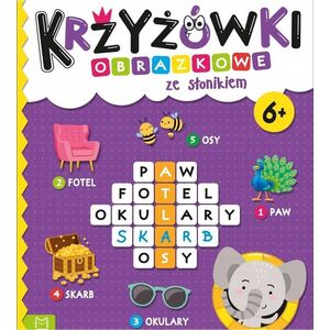 Aksjomat Krzyżówki obrazkowe ze słonikiem 6+ 36043