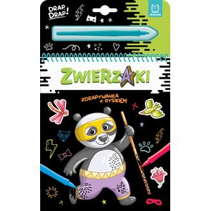 Aksjomat Zdrapywanka z rysikiem Zwierzaki 36999